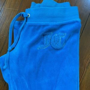 Juicy Couture Blue Wide leg Sweatpants XS